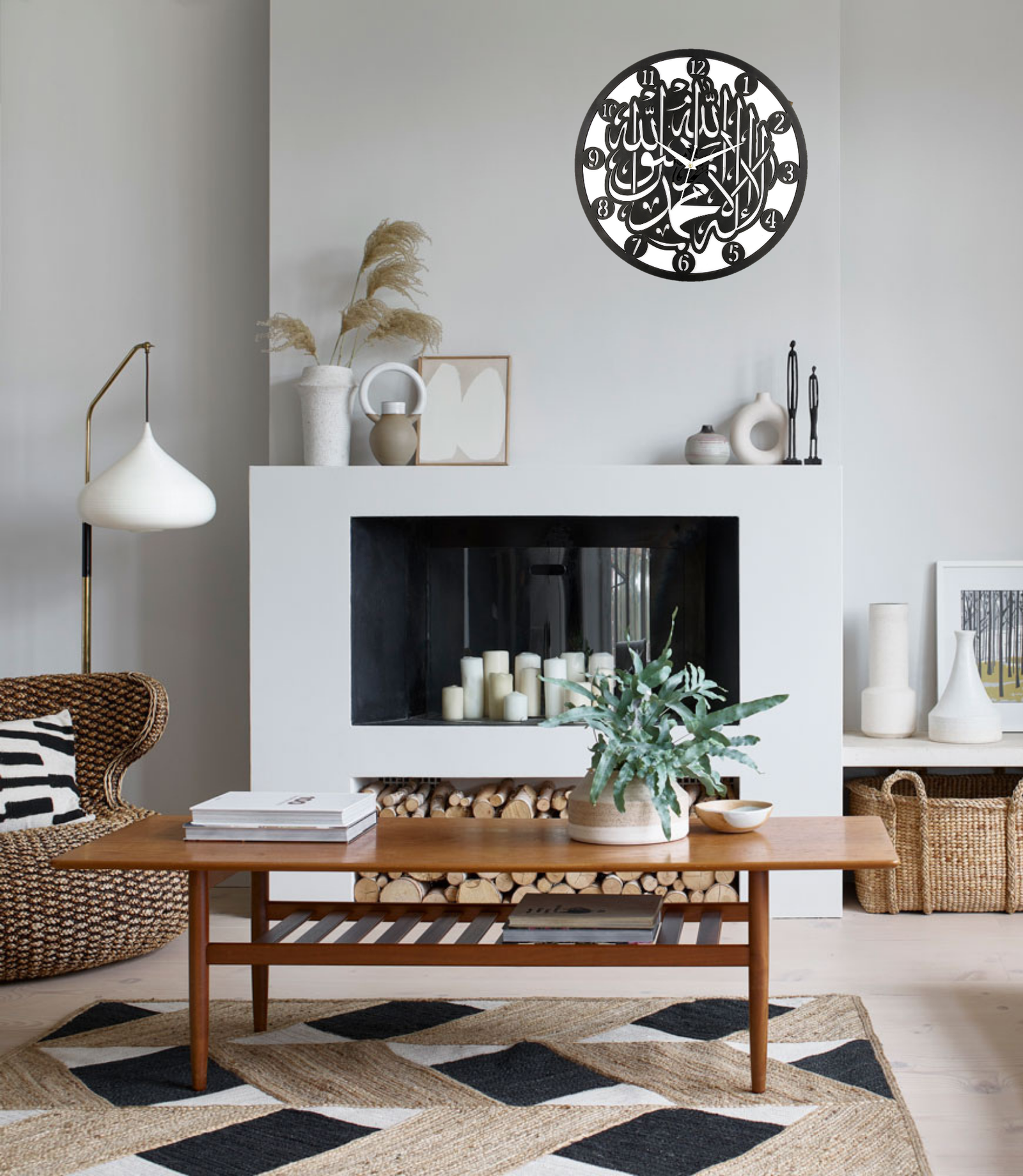 Wooden Silent Non-Ticking Wall Clock for Home Stylish Latest Designer Wall Clock for Home Living Room Bedroom Office Hall